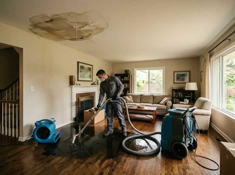 attic-pipe-burst-ceiling-drip-008 — frequently asked questions, Water Damage Restoration & Carpet Care in Paulsboro, NJ